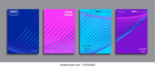 Creative colored cover. Cover design.