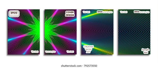 Creative colored cover. Cover design.