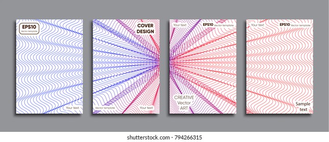 Creative colored cover. Cover design.
