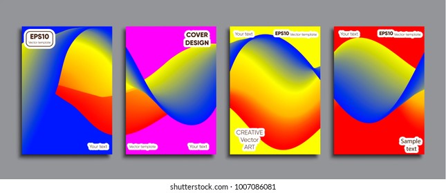 Creative colored cover. Future cover design.