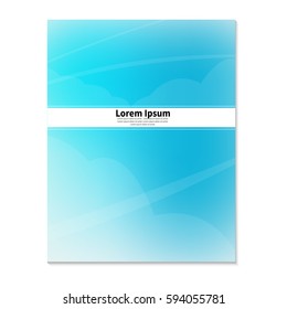Creative colored vector template. - stock vector