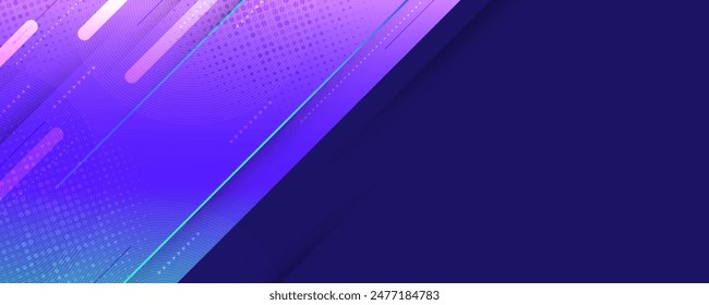 Creative and Colorful Abstract Background with Modern Technology Concept. Cover, Banner or Layout Design Template for Identity, Branding, Advertising or Promotion