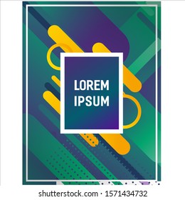 Creative Colorful Abstract Geometric Background - Vector Illustration