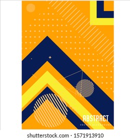 Creative Colorful Abstract Geometric Background - Vector Illustration