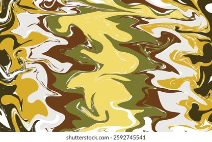 Creative Colorful abstract geometric background. Liquid dynamic gradient waves. Fluid marble texture art design.