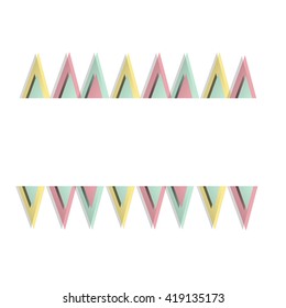 creative colorful abstract geometric shape forming a glass fireworks burst made of triangles