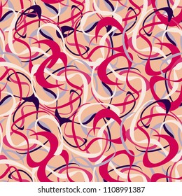 Creative colorful abstract motif. Vector illustration.