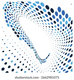 Creative colorful abstract pattern halftone background