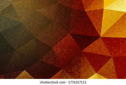 Creative colorful abstract polygonal background design. Graphic design template.