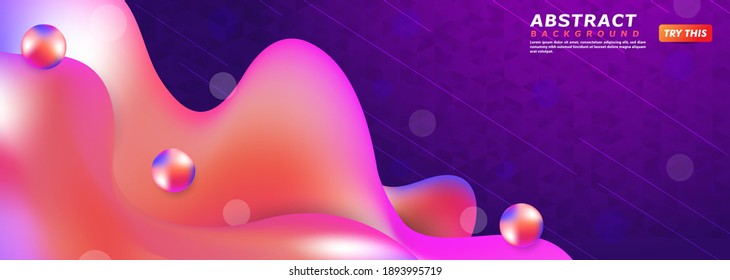 Creative Colorful Bubble Composition Background Design. Usable for Background, Wallpaper, Banner, Poster, Brochure, Card, Web, Presentation.