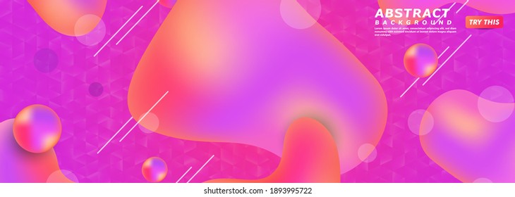 Creative Colorful Bubble Composition Background Design. Usable for Background, Wallpaper, Banner, Poster, Brochure, Card, Web, Presentation.