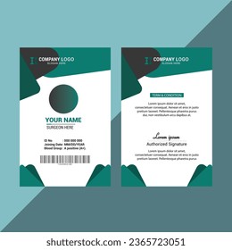 Creative Colorful Business Promotional ID Cards Template Design