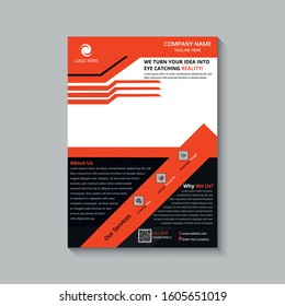 Creative Colorful Corporate Flyer Template