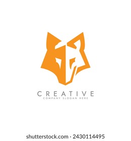 Creative Colorful Fox Logo Vector Illustration
