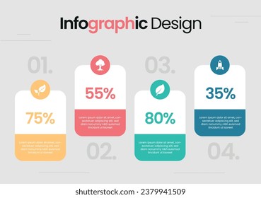 Creative Colorful Infographic Mind Map Business Infographic Illustration