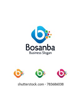 Creative & Colorful Letter B