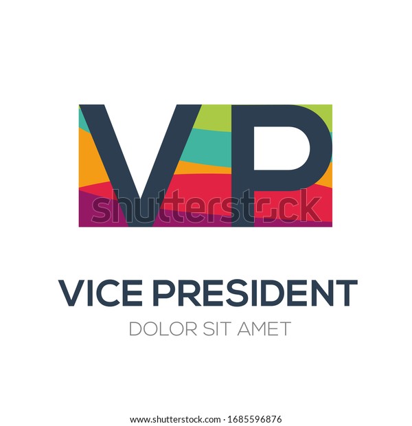 creative-colorful-logo-vp-mean-vice-stock-vector-royalty-free