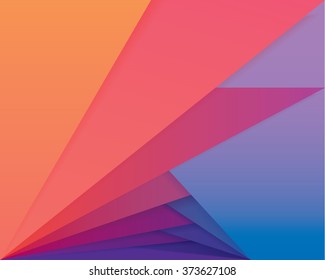 Creative colorful material design style color palette pattern wallpaper