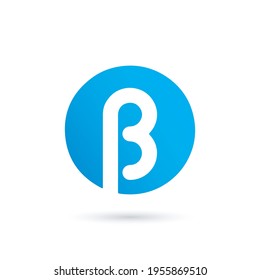 Creative, Colorful and Modern B letter logo design vector template 
