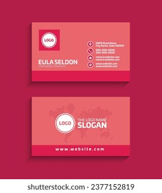 Kreativ-farbige, moderne, leicht zu bearbeitende Vector Business Card Design