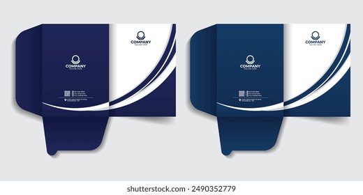 Creative, colorful, modern and unique file folder design for your business. Document file folder design for office or company. Office file, office folder, office document, file folder design template