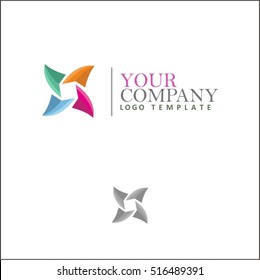 Creative Colorful Star Logo icon