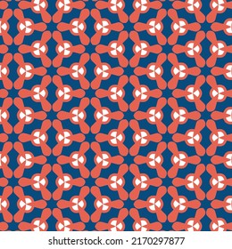 Kreative bunte Fliesenmuster mit floralen und geometrischen Elementen für Tapeten und Stoffe
