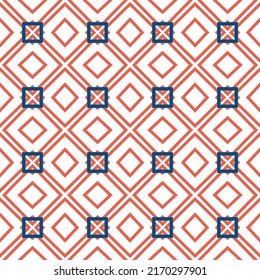 Patrón creativo colorido de azulejos con elementos florales y geométricos para tapicería y telas