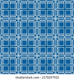 Creative colorful tile pattern with floral and geometric elements for tapestry and fabrics