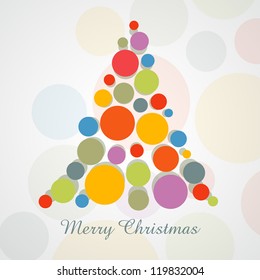 creative colorful vector merry christmas design