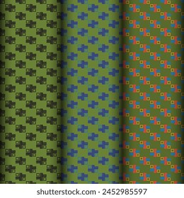 creative colorfull pattern design template