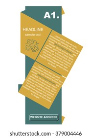 creative column infographics for business or non-profit organization