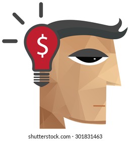 Creative Commercial Idea Abstract - Illustration