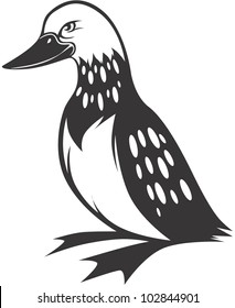 Creative Common Loon Illustration