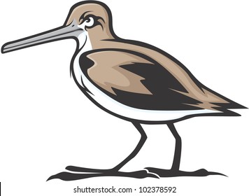 Creative Common Sniper Bird Illustration