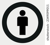 Creative Commons license Symbol Icon vector illustration