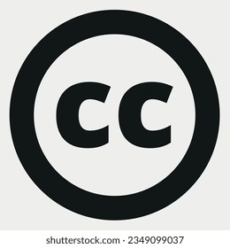 Licencia Creative Commons Ilustración del icono Icono
