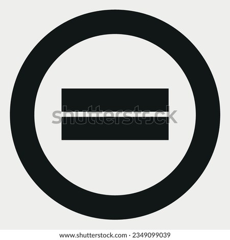 Creative Commons license Symbol Icon vector illustration