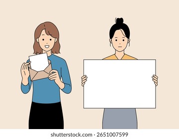 Creative Communication Between Two Women Exploring Art and Expression in Collaboration