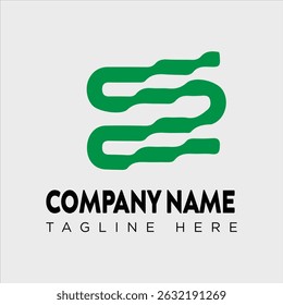 Design criativo do logotipo da marca da empresa