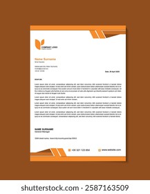 Creative Company Letter Head Design