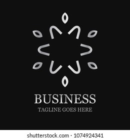 Creative Company logo design with typography vector 