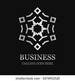 Creative Company logo design with typography vector 