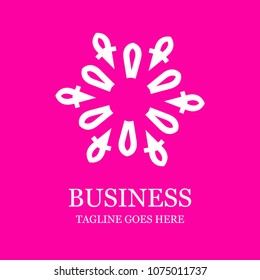 Creative Company logo design with typography vector 