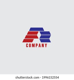 Creative Company Logo Letters R RA AR A