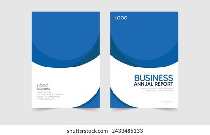 creative company profile cover layout template. editorial cover layout. brochure cover layout. print