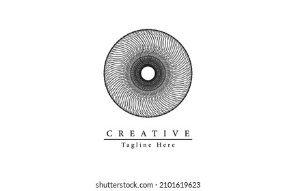 diseño de logotipo de subtítulos de empresa creativa