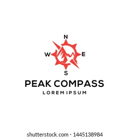 Creative Compass Concept Logo Design Template - Vector