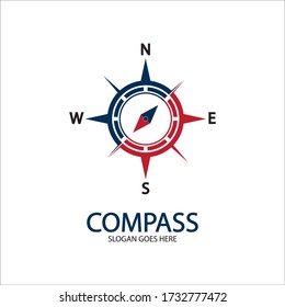 Creative Compass Concept Logo Design Template