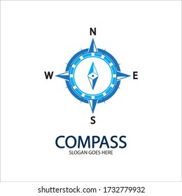 Creative Compass Concept Logo Design Template